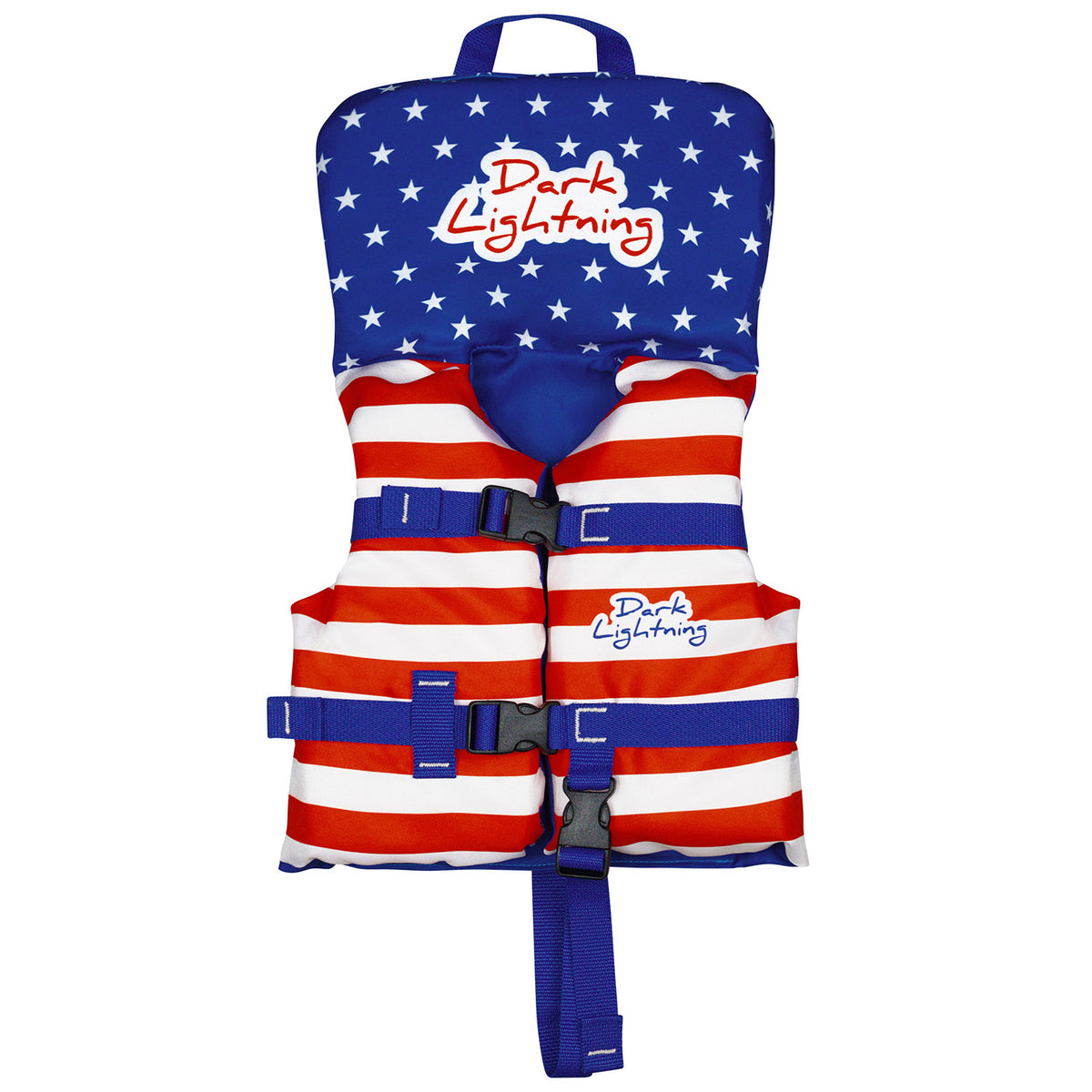 Baby/Infant Life Jacket, American Flag - Dark Lightning US