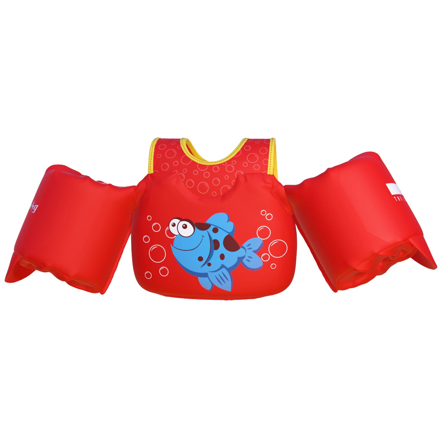 Dark Lightning Kids Swim Vest, Fish
