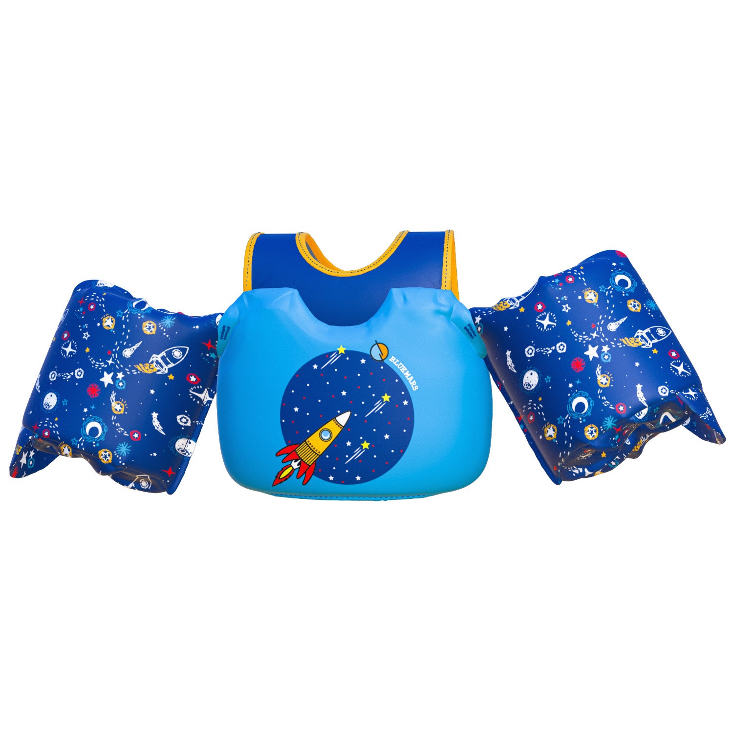 Dark Lightning Kids Swim Vest, Rocket