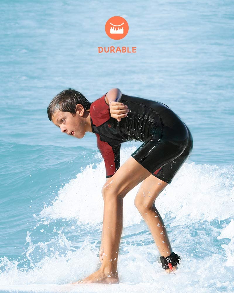 Dark Lightning 3/2 mm Kids Short-Sleeved Wetsuit - Dark Lightning US