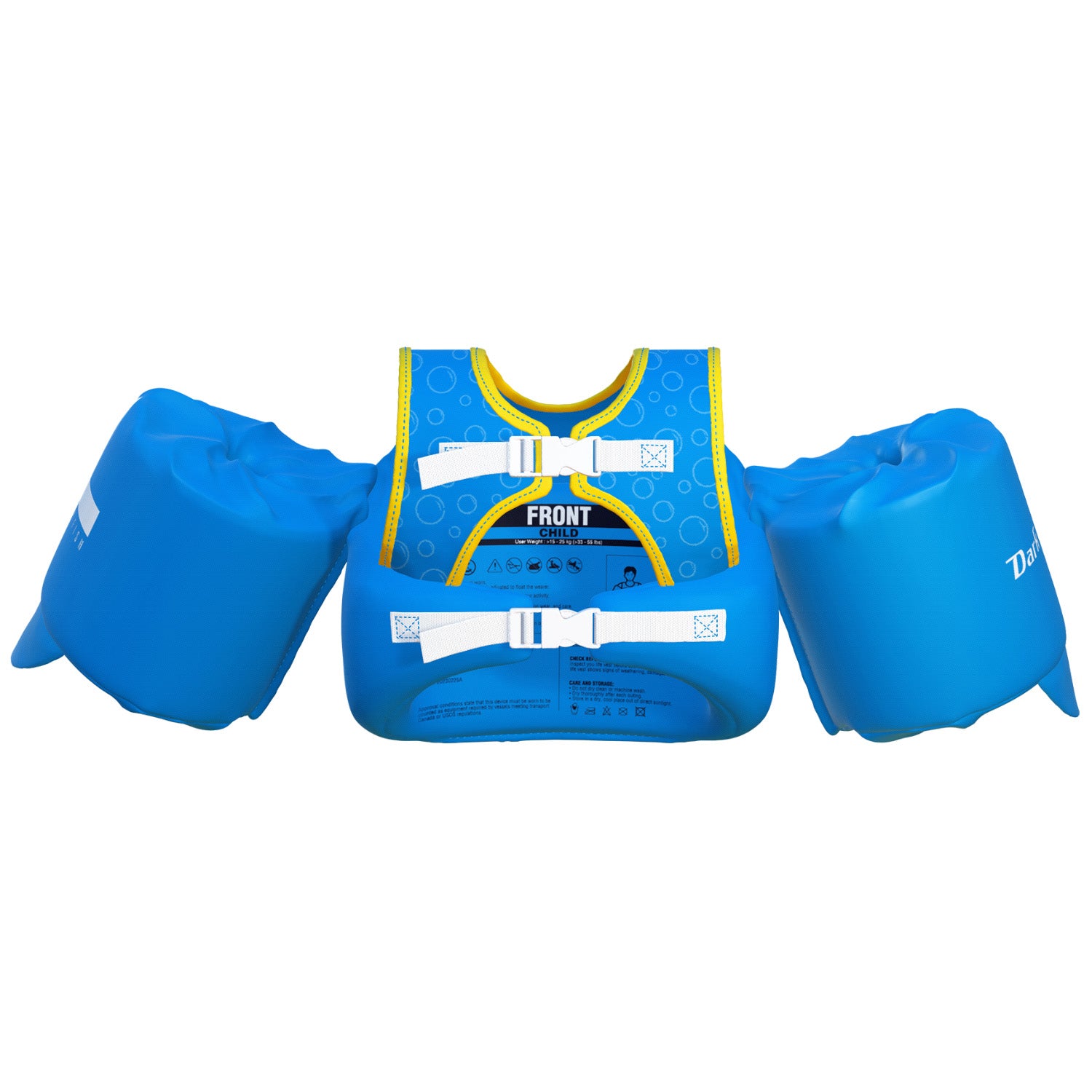 Dark Lightning Kids Swim Vest, Submarine