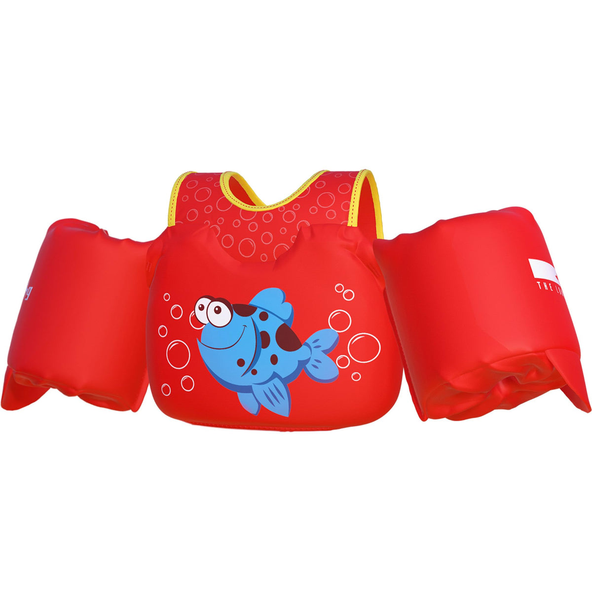 Dark Lightning USCG Approved Toddler Swim Vest, 33–55 lbs – Fish